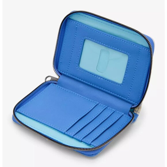 Loungefly Disney Lilo & Stitch Wallet Stitch Scrump Butterfly Zip Around New - Picture 3 of 4